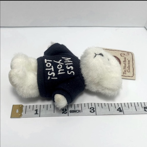 Vintage Retired Boyds Bears Mini Miss you lots collectible plush bear 4” - Picture 9 of 9